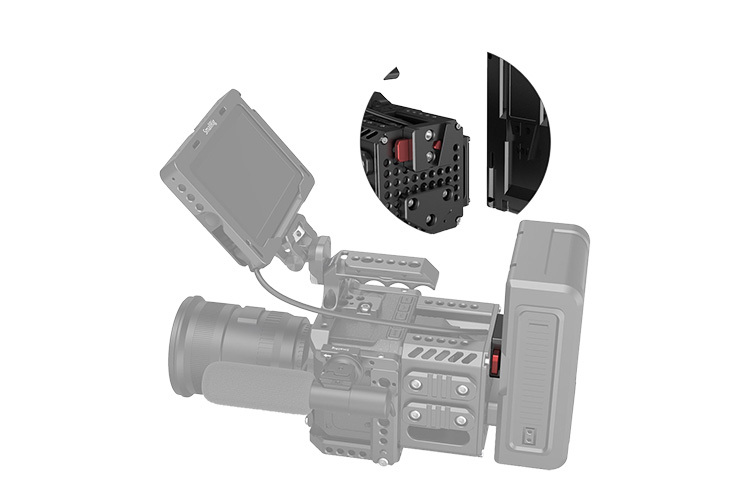 SmallRig 2801 Mini V-Lock Assembly Pakke