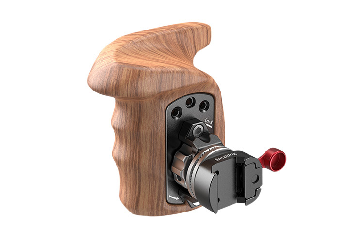 SmallRig 2117 Right Side Wooden Grip with NATO Mount