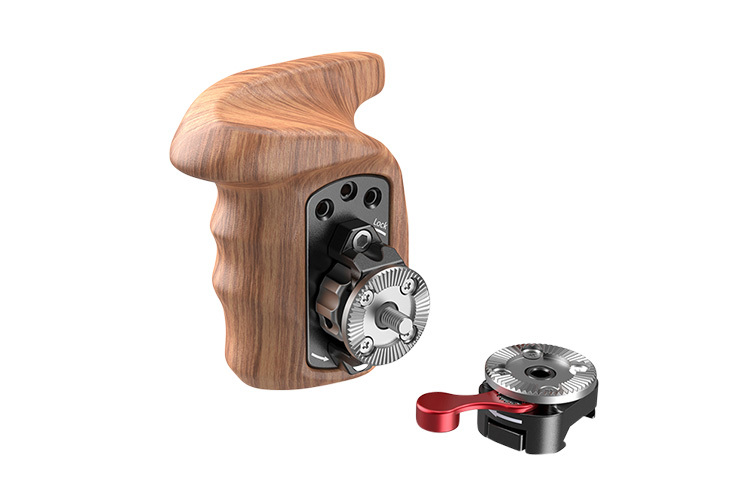 SmallRig 2117 Right Side Wooden Grip with NATO Mount