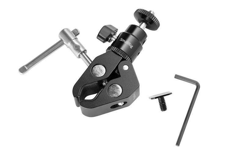 Smallrig 1124 Ball Head Mount And Coolclamp