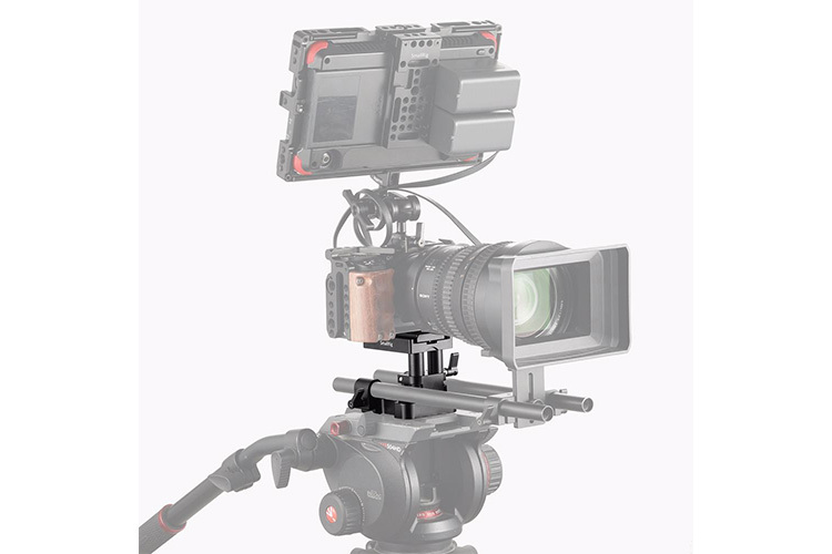 SmallRig 2092 Universal 15mm Rail Support Baseplate