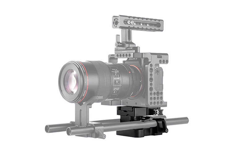 SmallRig 2092 Universal 15mm Rail Support Baseplate