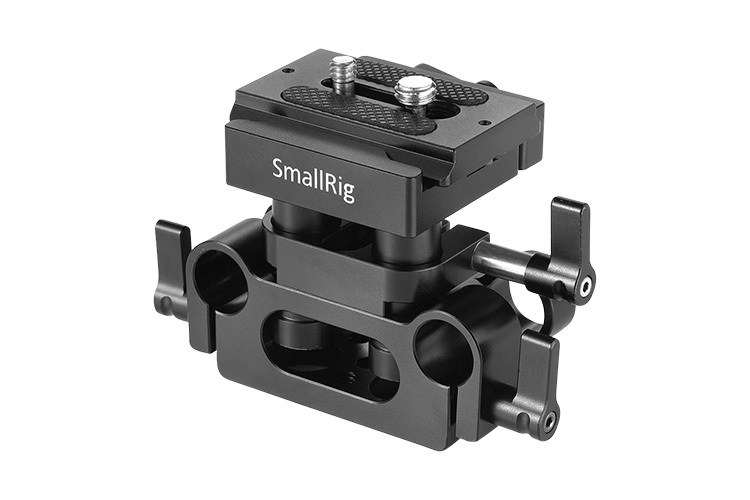 SmallRig 2272 Universal 15mm Rail Support System Baseplate