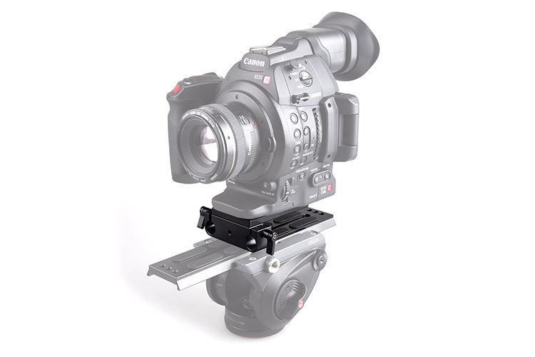 SmallRig 1775 Mounting Plate w/ 15mm Rod Clamps