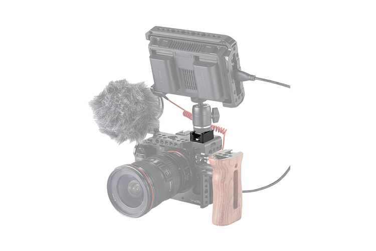 SmallRig 2260 Cold Shoe Mount Adapter with Anti-off Button