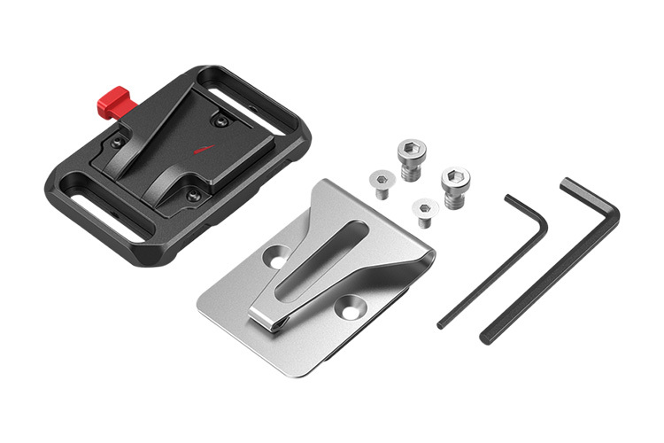 SmallRig 2990 Mini V Mount Battery Plate with Belt Clip