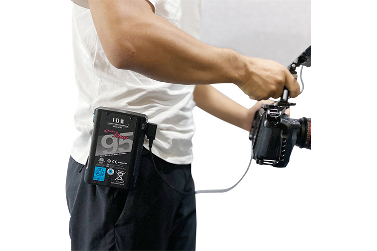 SmallRig 2990 Mini V Mount Battery Plate with Belt Clip