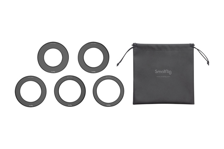 SmallRig 3410 Screw-In Reduction Ring Set (67, 72, 77, 82, 86mm-114mm) for Matte Box 2660