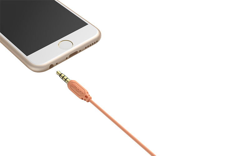 SmallRig 3389 simorr Wave L1 3.5mm Lavalier Mikrofon Cantaloupe