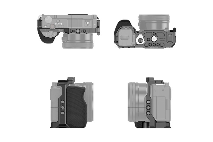 SmallRig 3538B Cage med Grep for Sony ZV-E10