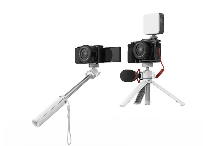 SmallRig 3825 simorr Vigor VT-15 Vlog Stativ Hvit