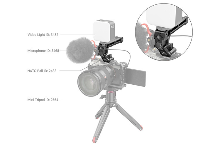SmallRig 3766 Nato Top Handle