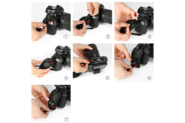 SmallRig 3848 Black Mamba Håndstropp