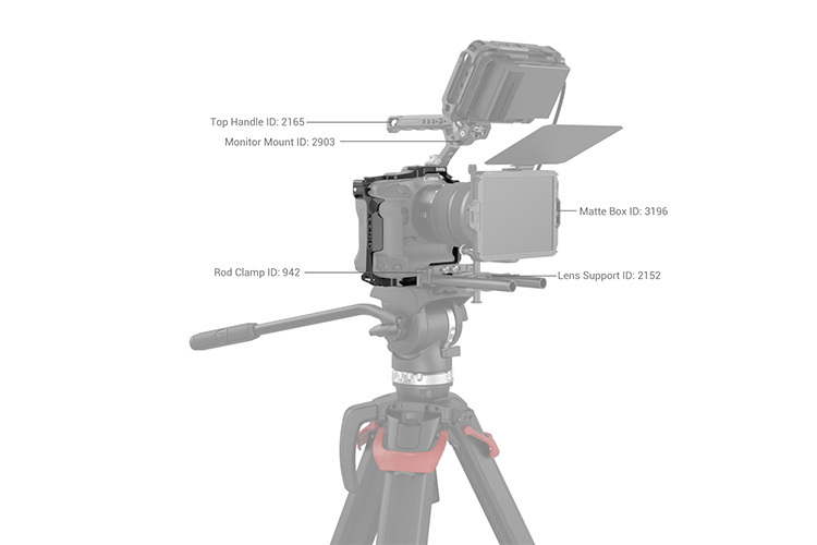 SmallRig 3884 Camera Cage for Canon EOS R3