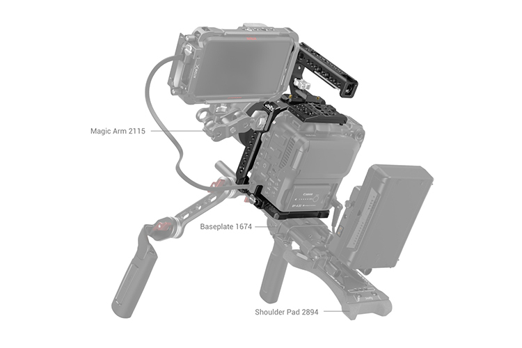 SmallRig 3899 Handheld Kit for Canon EOS C70