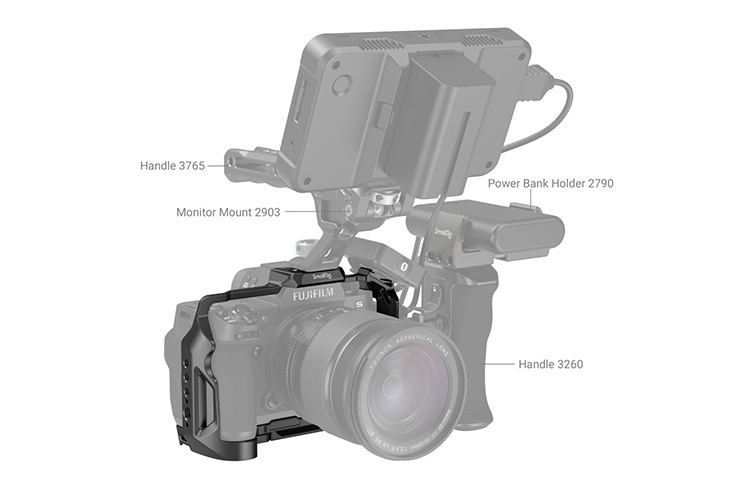 SmallRig 3934B Cage for Fujifilm X-H2S