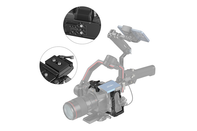 SmallRig 3665 Camera Half Cage for BMPCC 6K Pro