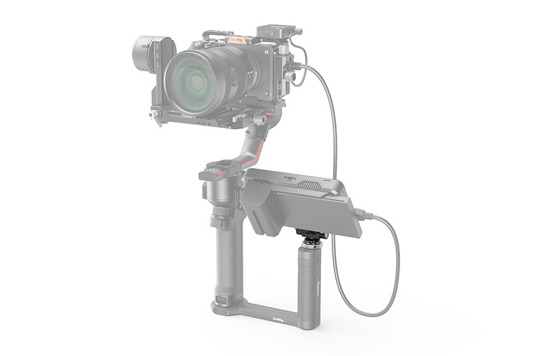 SmallRig 3514 Drop-in HawkLock mini Quick Release Monitor Mount with Cold Shoe