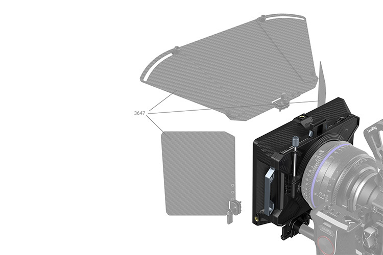 SmallRig 3645 Multifunctional Modular Matte Box (Φ95mm) VND Kit