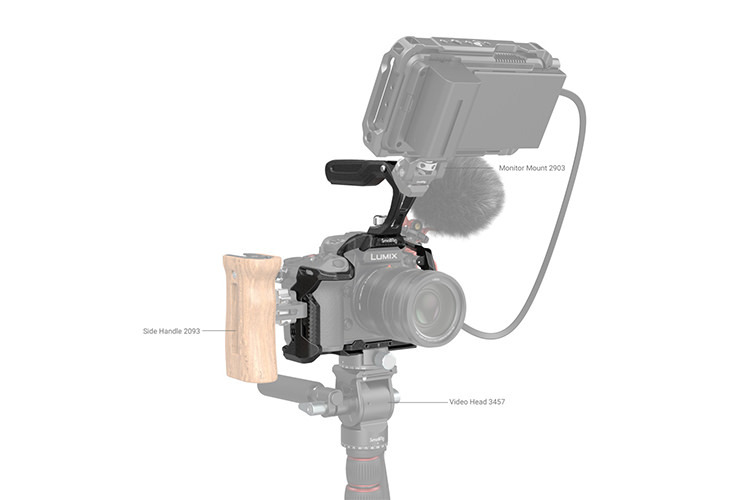 SmallRig 3441 Black Mamba Series Camera Cage Kit for Panasonic LUMIX GH6