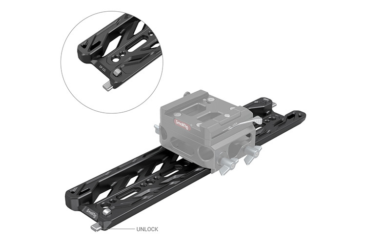 SmallRig 3771 12'' Lightweight ARRI Dovetail Plate