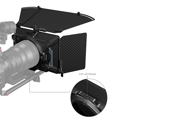 SmallRig 3641 Multifunctional Modular Matte Box (Φ114mm) Basic Kit