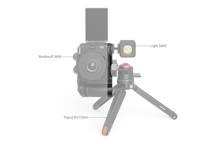 SmallRig 3857 Baseplate for Nikon Z 30