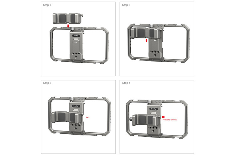 SmallRig 3610 Universal Video Kit for iPhone Series