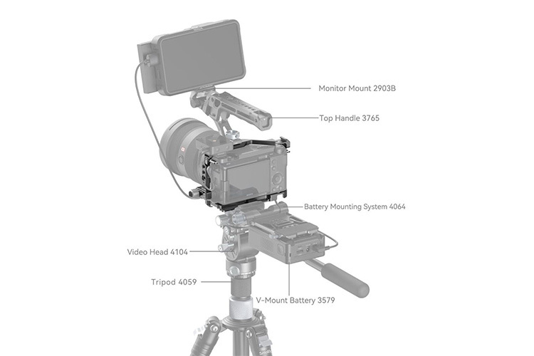 SmallRig 4257 Camera Cage Kit for Sony ZV-E1
