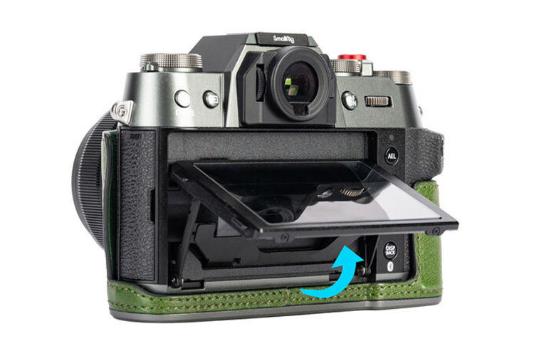 SmallRig 4711 Læretui Kit for Fujifilm X-T50 Grønn