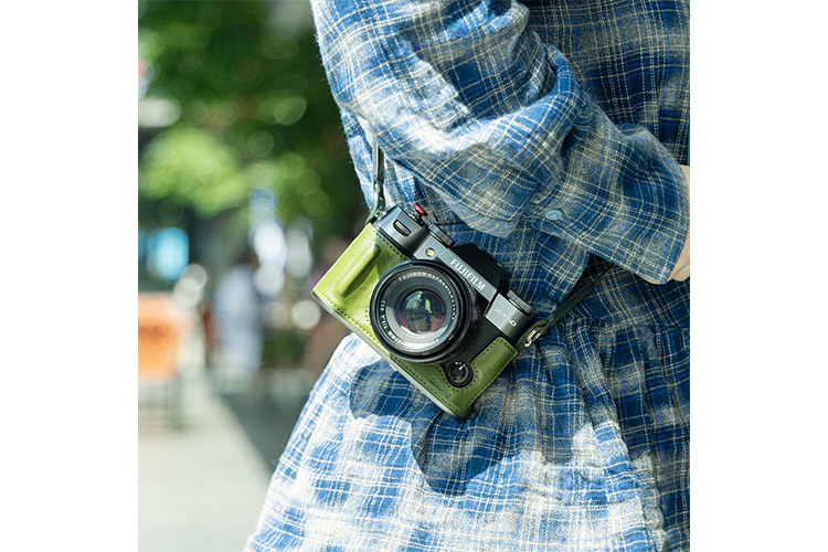 SmallRig 4711 Læretui Kit for Fujifilm X-T50 Grønn