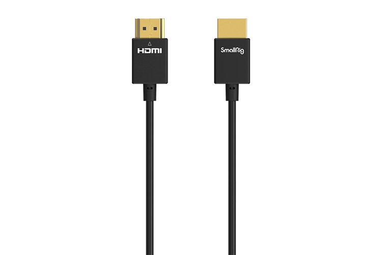SmallRig 2957 HDMI Cable Data Cable (A to A) Ultra Slim 4K 55cm