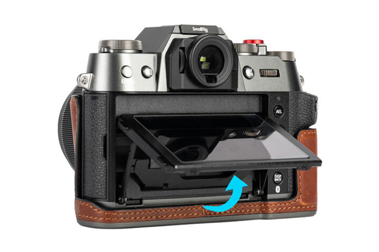 SmallRig 4710 Læretui Kit for Fujifilm X-T50 Brun