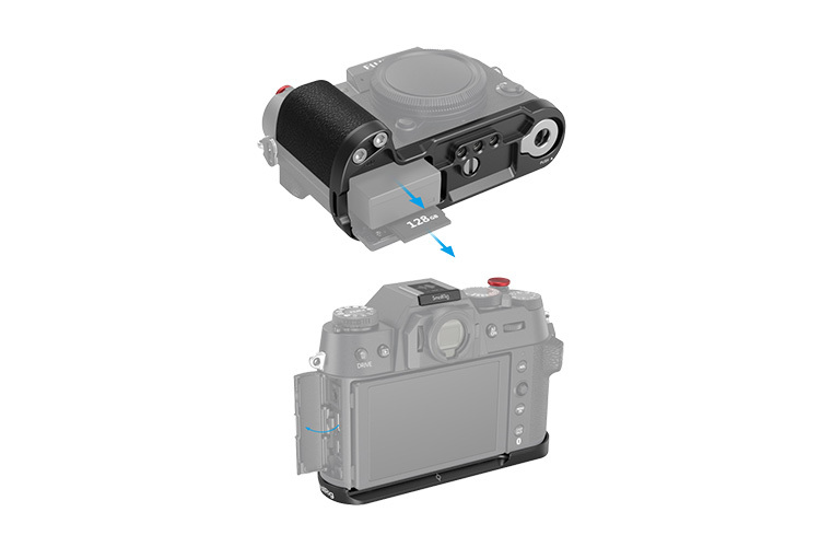 SmallRig 4783C L-Shape Grip for Fujifilm X-T50 Sort