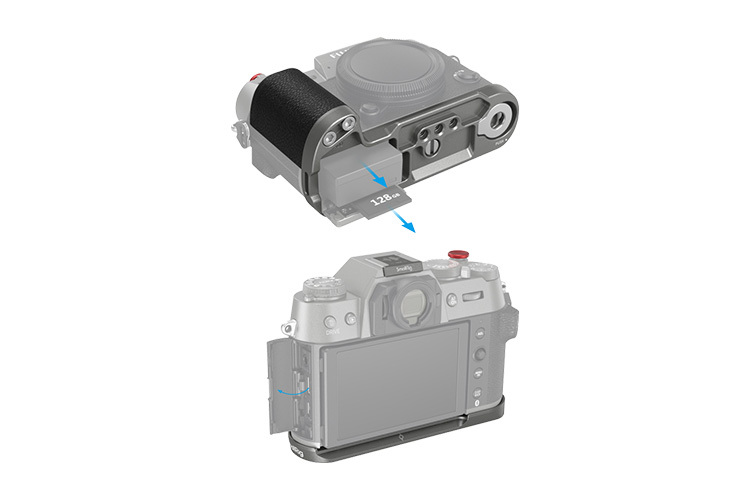 SmallRig 4712 L-Shape Grip for Fujifilm X-T50 Charcoal