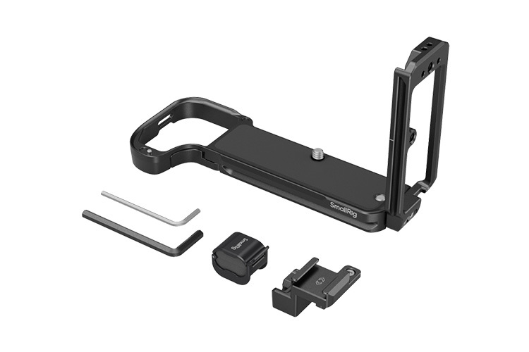 SMALLRIG L-bracket 4716 Per FUJIFILM GFX100S II – Piastra Arca, Slitta Fredda, Presa QD, Fori Filettati