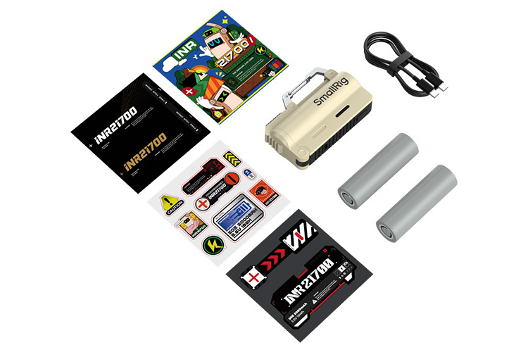 SmallRig 6089 Batteri & Ladekit 10000mAh Brun