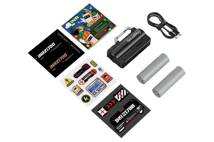 SmallRig 6091 Batteri & Ladekit 10000mAh Svart