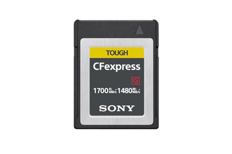 Sony CFExpress G Type B 256GB R1700 / W1480