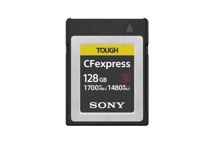 Sony CFExpress G Type B 128GB R1700 / W1480