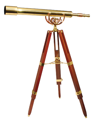 Tradisjonelt messingteleskop 8040