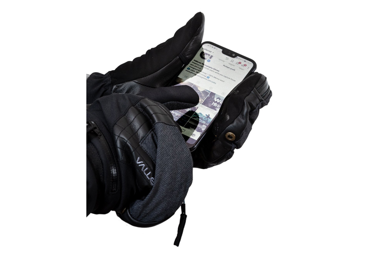 Vallerret Skadi Zipper Mitt Sort Vott S