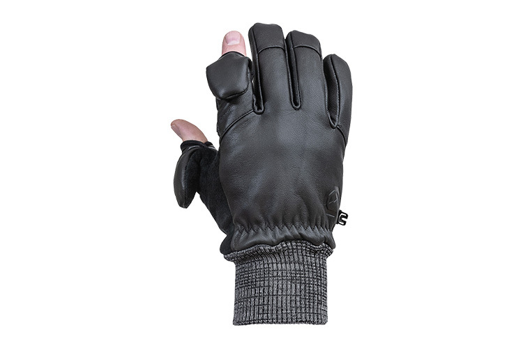 Vallerret Hatchet Fotografihanske Lær Svart XL