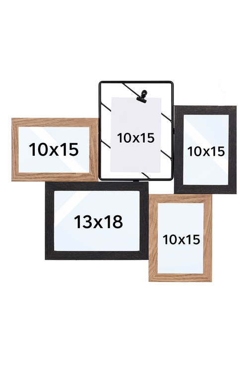 ZEP Italia Nocera Bilderamme - Svart, 13x18, 10x15 x4 / 13x18 | Heltre