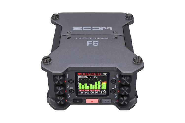 Zoom F6 MultiTrack Field Recorder