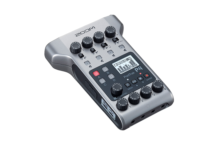 Zoom PodTrak P4 Podcasting Recorder