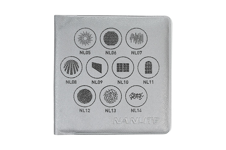 Nanlite FM Mount Projecti Att Gobo Set 1