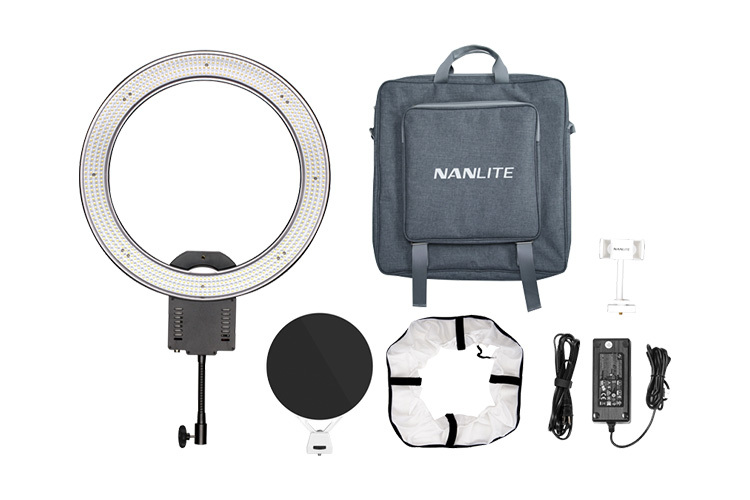 Nanlite LED Halo19 Ring Light m.veske