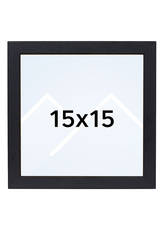 TR Nordmarka Bilderamme - Svart, 15x15 | Heltre