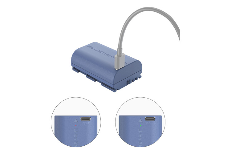 SmallRig 4264 Canon LP-E6NH USB-C Batteri